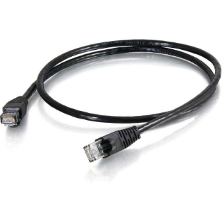 Picture of C2G-10ft Cat5e Snagless Unshielded (UTP) Network Patch Cable (TAA Compliant) - Black