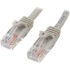 Picture of StarTech.com Snagless UTP Patch Cable - RJ-45 (M) - RJ-45 (M) - 0.9 m - UTP - ( CAT 5e ) - gray