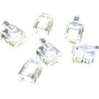 Picture of C2G RJ11 6x4 Modular Plug for Flat Stranded Cable - 10pk