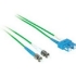 Picture of C2G-1m SC-ST 9/125 OS1 Duplex Singlemode PVC Fiber Optic Cable - Green