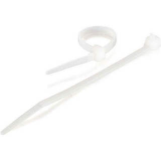 Picture of C2G 4in Cable Ties - White - 100pk