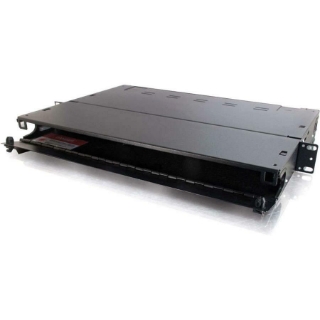 Picture of C2G Quicktron Q-Series 1u 3-Panel Rackmount Fiber Optic Enclosure