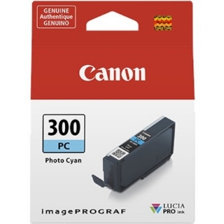 Picture of Canon LUCIA PRO PFI-300 Original Ink Cartridge - Photo Cyan