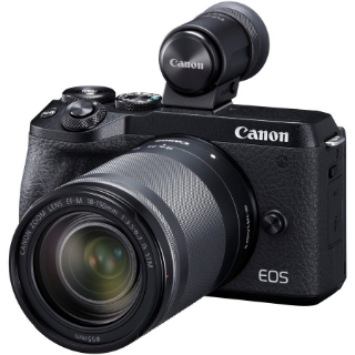 Picture of Canon EOS M6 Mark II 32.5 Megapixel Mirrorless Camera with Lens - 0.71" - 5.91" - Black