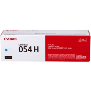 Picture of Canon 054H Original Toner Cartridge - Cyan