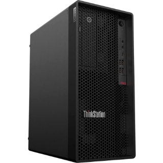 Picture of Lenovo ThinkStation P340 30DH000MUS Workstation - 1 x Intel Hexa-core (6 Core) i5-10500 3.10 GHz - 16 GB DDR4 SDRAM RAM - 1 TB SSD - Tower - Raven Black