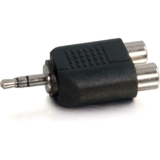 Picture of C2G 3.5mm Stereo Male to Dual RCA Female Audio Adapter