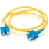 Picture of C2G-30m SC-SC 9/125 OS1 Duplex Singlemode PVC Fiber Optic Cable - Yellow