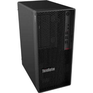 Picture of Lenovo ThinkStation P348 30EQ01VPUS Workstation - 1 x Intel Core i7 Octa-core (8 Core) i7-11700 11th Gen 2.50 GHz - 32 GB DDR4 SDRAM RAM - 1 TB SSD - Tower - Business Black