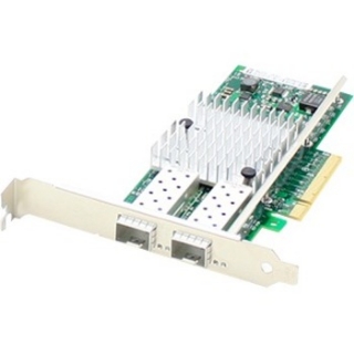 Picture of AddOn Dell 430-4435 Comparable 10Gbs Dual Open SFP+ Port Network Interface Card with PXE boot