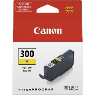 Picture of Canon LUCIA PRO PFI-300 Original Ink Cartridge - Yellow