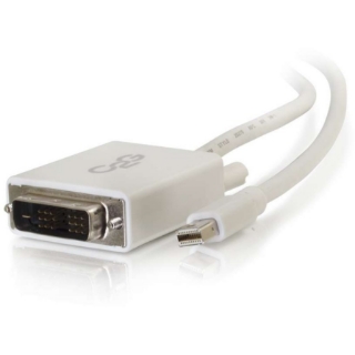 Picture of C2G 3ft Mini DisplayPort to DVI Cable - Single Link DVI-D Adapter - White