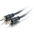 Picture of C2G 15ft Plenum-Rated 3.5mm Stereo Audio Cable with Low Profile Connectors