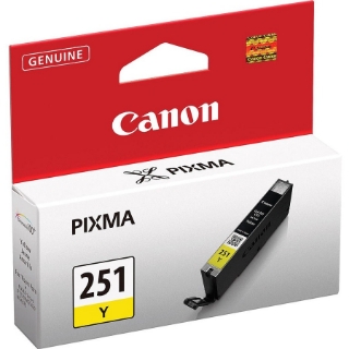 Picture of Canon CLI-251Y Original Ink Cartridge - Yellow