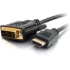 Picture of C2G 0.5m (1.6ft) HDMI to DVI Cable - HDMI to DVI-D Adapter Cable - 1080p
