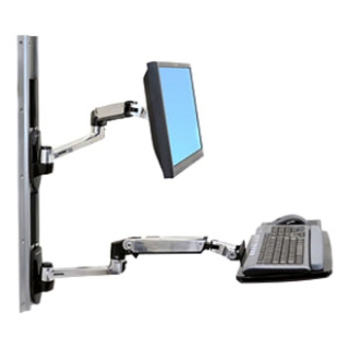 Picture of Ergotron 45-247-026 Wall Mount for Flat Panel Display - Aluminum