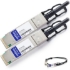 Picture of AddOn Dell 470-AAWN Compatible TAA Compliant 40GBase-CU QSFP+ to QSFP+ Direct Attach Cable (Passive Twinax, 3m)