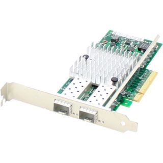 Picture of AddOn IBM 49Y7960 Comparable 10Gbs Dual Open SFP+ Port Network Interface Card with PXE boot