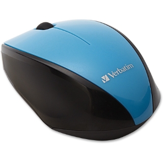 Picture of Verbatim Wireless Notebook Multi-Trac Blue LED Mouse - Blue
