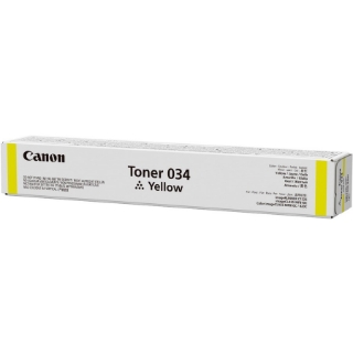 Picture of Canon 034 Original Toner Cartridge - Yellow