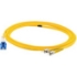 Picture of AddOn 1m FC (Male) to LC (Male) Yellow OS2 Duplex Fiber OFNR (Riser-Rated) Patch Cable