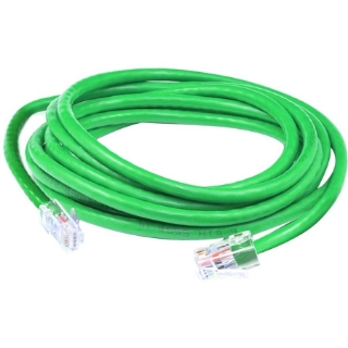 Picture of AddOn 10ft RJ-45 (Male) to RJ-45 (Male) Green Cat5e UTP PVC Copper Patch Cable