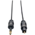 Picture of Tripp Lite 6ft Toslink to Mini Toslink Ultra Thin Digital SPDIF Audio Cable 6' 2M 2 Meter