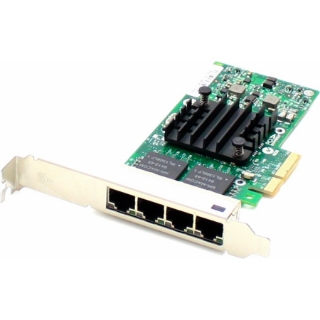 Picture of AddOn IBM 90Y9352 Comparable 10/100/1000Mbs Quad Open RJ-45 Port 100m PCIe x4 Network Interface Card