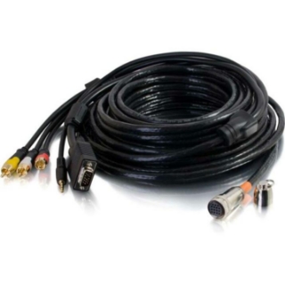 Picture of C2G 35ft RapidRun Plenum-rated Multi-Format All-In-One Runner Cable