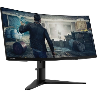 Picture of Lenovo G34w-10 34" UW-QHD Curved Screen WLED Gaming LCD Monitor - 21:9 - Black