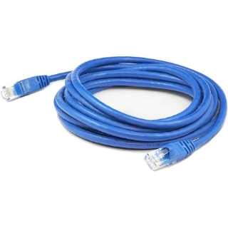 Picture of AddOn 20ft RJ-45 (Male) to RJ-45 (Male) Blue Cat5e STP PVC Copper Patch Cable