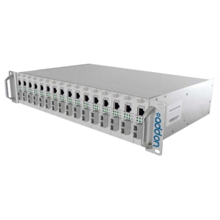 Picture of AddOn 19 inch Managed Media Converter Chassis with 16-Slot Rack Mount