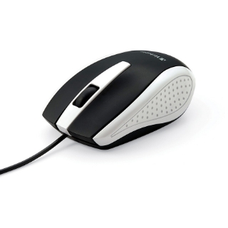 Picture of Verbatim Corded Notebook Optical Mouse - White