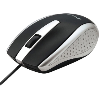 Picture of Verbatim Corded Notebook Optical Mouse - Silver