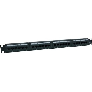 Picture of AddOn 19-inch Cat6 24-Port Straight Patch Panel with 110-Type 1U