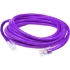 Picture of AddOn 3ft RJ-45 (Male) to RJ-45 (Male) Purple Cat5e UTP PVC Copper Patch Cable