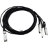 Picture of Axiom 40GBASE-CR4 QSFP+ to 4 10GBASE-CU SFP+ Passive DAC Avaya Compatible 1m