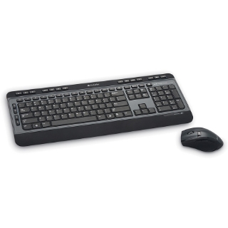 Picture of Verbatim Wireless Multimedia Keyboard and 6-Button Mouse Combo - Black