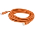 Picture of AddOn 1ft RJ-45 (Male) to RJ-45 (Male) Straight Orange Cat6 UTP PVC Copper Patch Cable