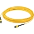 Picture of AddOn 15m MPO/MPO Female to Female Straight OS2 24 Fiber SMF Patch Cable Plenum