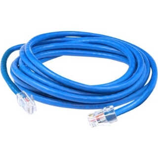 Picture of AddOn 2ft RJ-45 (Male) to RJ-45 (Male) Blue Cat5e UTP PVC Copper Patch Cable