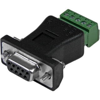 Picture of StarTech.com RS422 RS485 Serial DB9 to Terminal Block Adapter