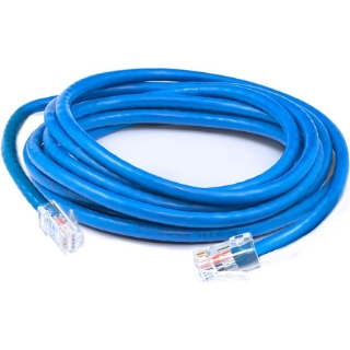 Picture of AddOn 22ft RJ-45 (Male) to RJ-45 (Male) Blue Cat6 UTP PVC Copper Patch Cable