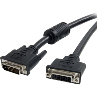 Picture of StarTech.com 10 ft DVI-I Dual Link Digital Analog Monitor Extension Cable M/F