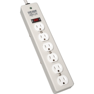 Picture of Tripp Lite Waber Surge Protector Strip 6 outlet 6' Cord 1050 Joules