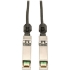 Picture of Tripp Lite 0.5M SFP+ 10Gbase-CU Twinax Passive Copper Cable Black SFP-H10GB-CU50CM Compatible 20 inch