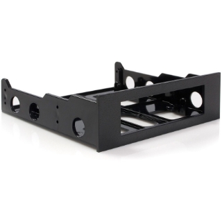 Picture of StarTech.com StarTech.com 3.5" to 5.25" Front Bay Mounting Bracket - Desktop Front Bay Adapter - Black