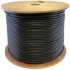 Picture of AddOn 1000ft Non-Terminated Black Cat6A FTP Outdoor Rated Copper Patch Cable