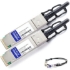 Picture of AddOn Dell DAC-QSFP28-100G-5M Compatible TAA Compliant 100GBase-CU QSFP28 to QSFP28 Direct Attach Cable (Passive Twinax, 5m)