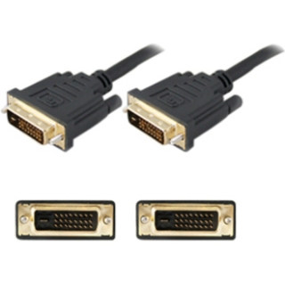 Picture of 5PK 15ft DVI-D Single Link (18+1 pin) Male to DVI-D Single Link (18+1 pin) Male Black Cables For Resolution Up to 1920x1200 (WUXGA)